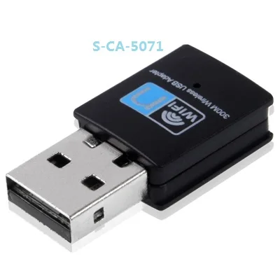 

300Mbps 2.412-2.4835GHz 802.11b/g/n WiFi Network Cards Wireless USB 2.0/ 1.1 Network Nano Card Adapter