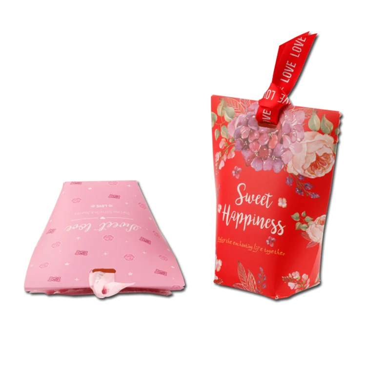 Wedding candy gift paper box,Sweet flower-shaped party baby-shower wedding/christmas favors candy box