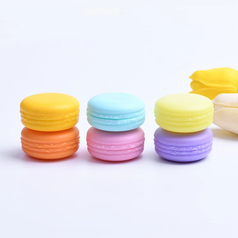 

Modern Colorful Empty Cosmetic Container Pink Violet Blue 10g Eye Shadow Plastic Cream Jars