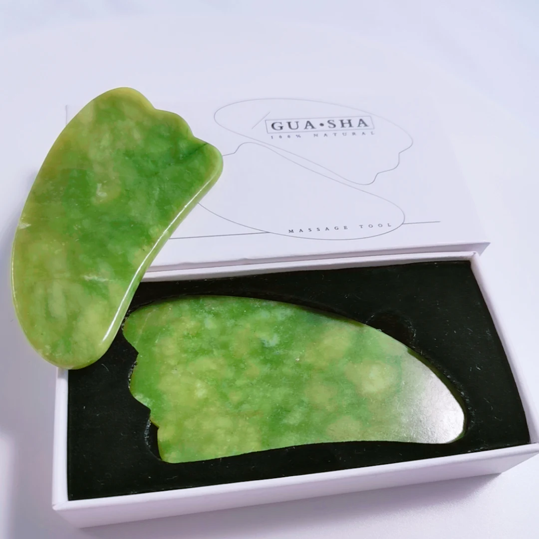 

Beauty professional gua sha scraping massage tools natural stone handmade guasha board for skin muscle care treatment