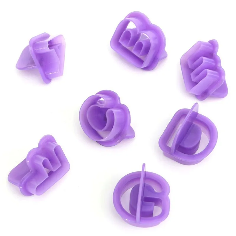 

High Quality 40pcs/Set Alphabet Letter Number Cake Cutter Decorative Tools Fondant Cake Biscuit Baking Mould in Stock, As the picture