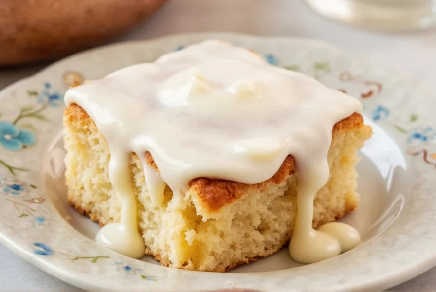 Close-up of cinnamon rolls with various no cream cheese icing options