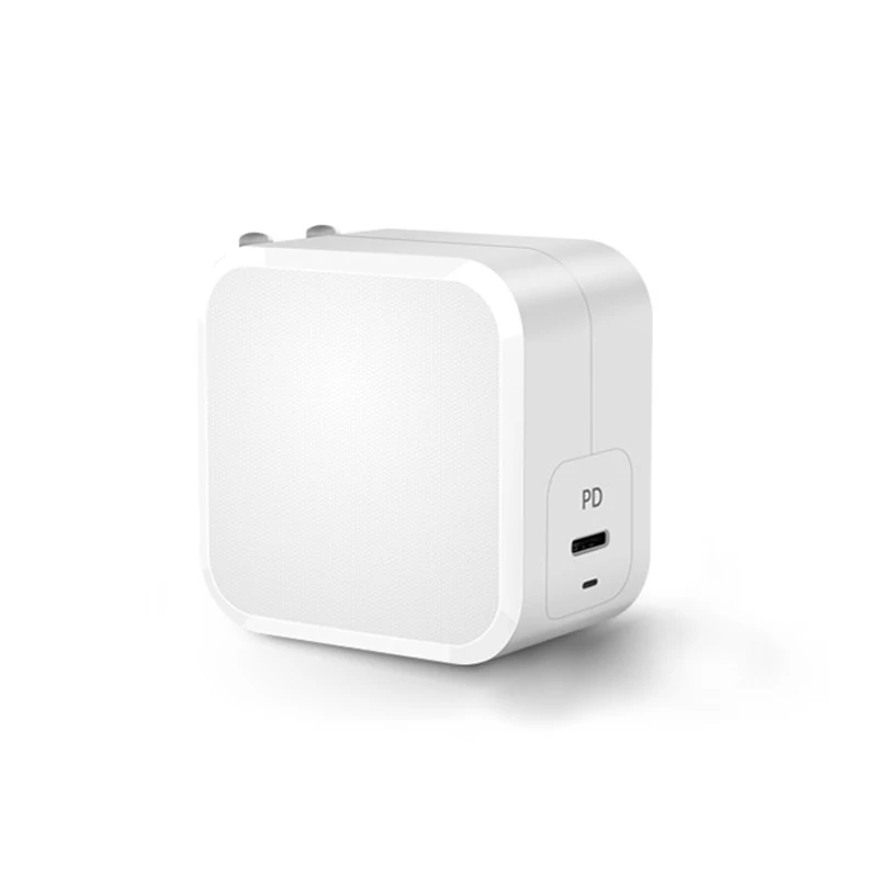 

2020 Newest Technology USB C GaN Charger 61W PD Type C Fast Charging Power Delivery Usb Wall Charger Foldable, White