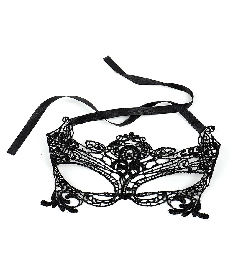 

Bdsm Bondage Slave Blindfold Black Lace Eye Blinder Hollow Out Halloween Cosplay Blindfold Sex Toys