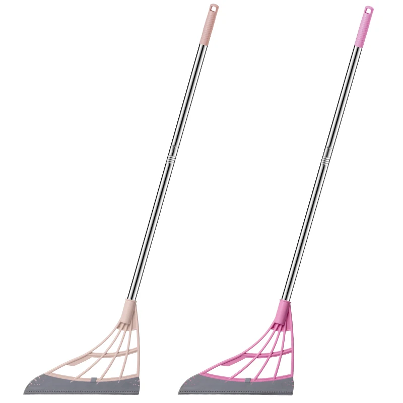 

Russian hot selling multifunctional floor scraper household cleaning magic broom is suitable for wooden floor