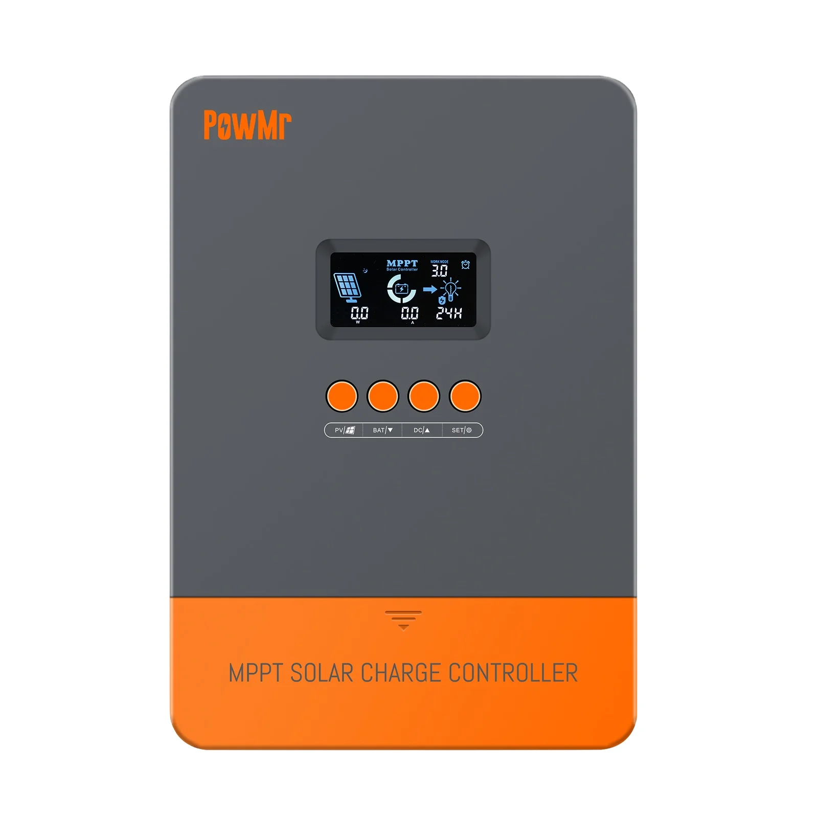 

PowMr 60A MPPT Regulator 12V 24V 36V 48V Solar Panel Max PV Input 150V Solar Charge Controller for Lead Acid Lithium Battery