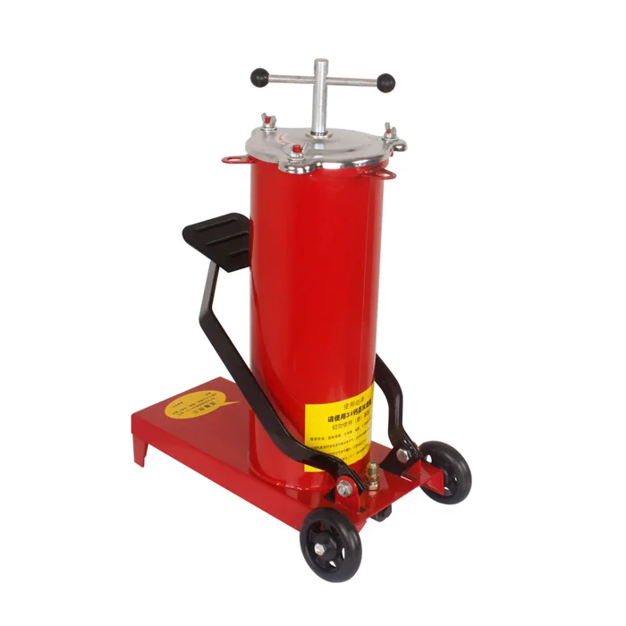 High Pressure Equipment Portable Foot Grease Pump Lubrication Bucket 6l Buy Portable Foot