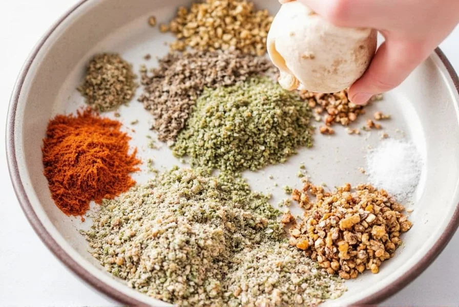 Flavor Wheel of No Salt Seasoning Blends