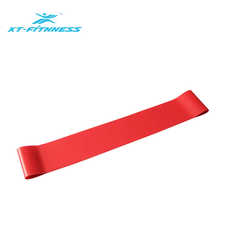 

Wholesale exercise resistance fitness custom logo yoga mini loop band, Red,blue,yellow,light green,black