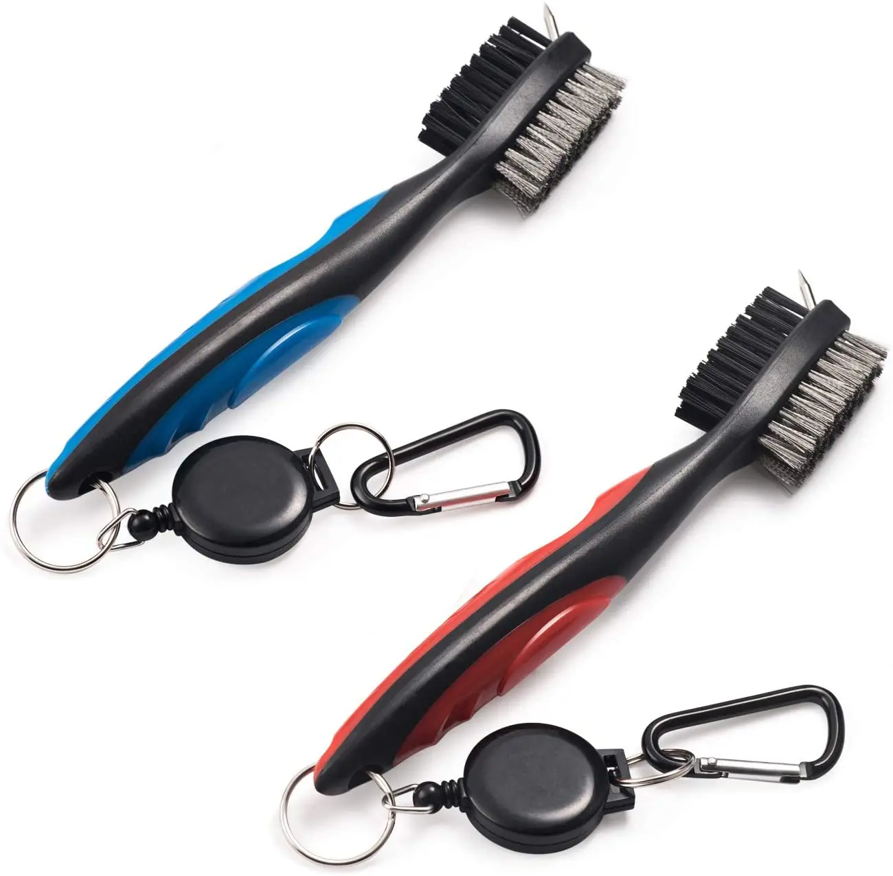 

Wholesale Color golf Brush Golf Accessories Golf Club Cleaning Brush, Yellow/red/black/pink/green/purple