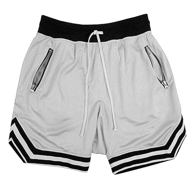 High Quality Black Gym Sports Shorts Mens Workout Running Athletic