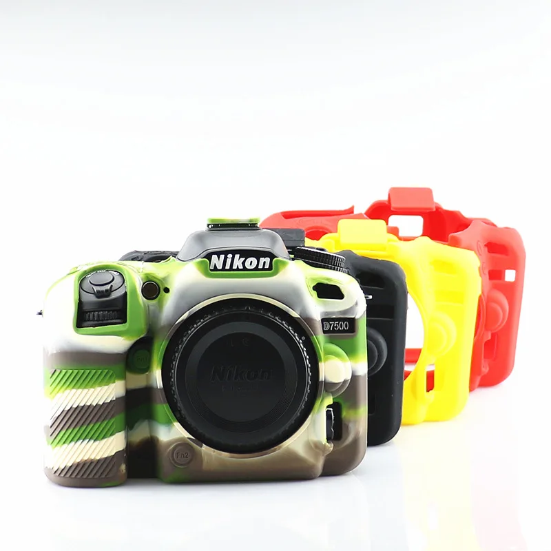 

For Nikon D750 D7200 D7100 D3400 D3300 D3500 D5500 D5600 D7500 D5300 D7000 D780 D610 Z6II z6/z7 Camera Silicone Case
