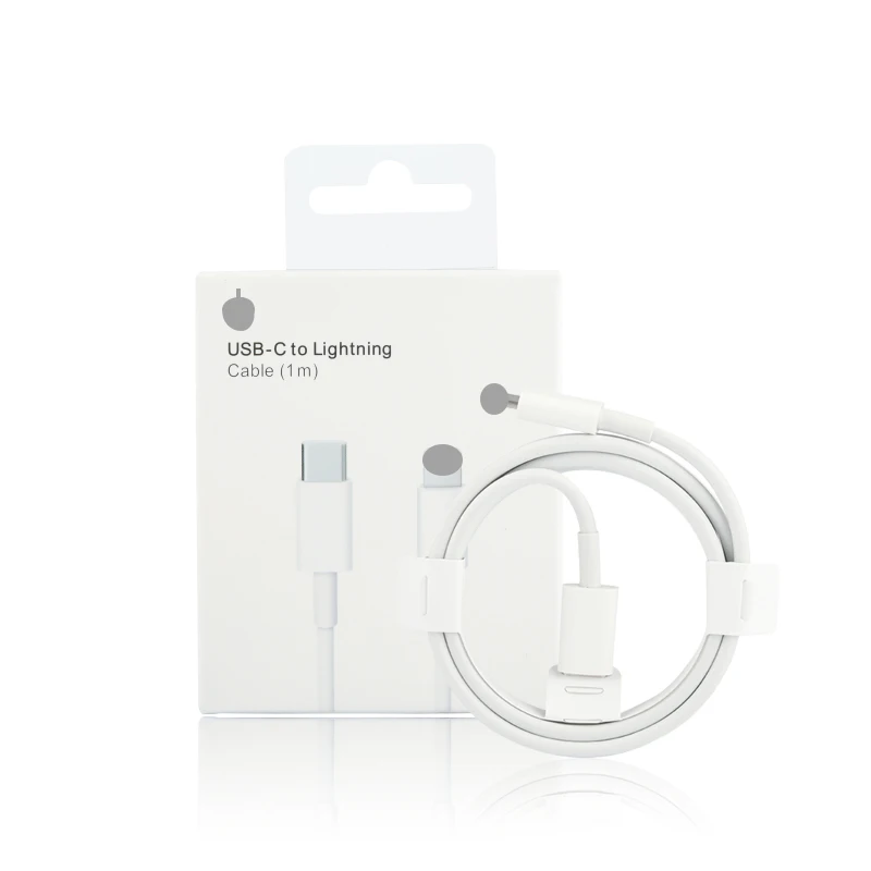 

Original Logo Package Best Quality PD Cable 20W 18W 3A Fast Charging USB C To lighting Data Cable For iPhone 12