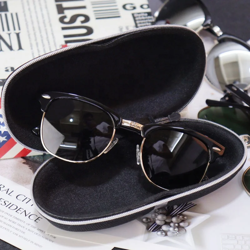 

Classic polarized Sunglasses Fashion Semi Rimless Eyeglasses for Men Women Half Frame Mirror Lenses Shades Brand Designer UV400, 9 colors