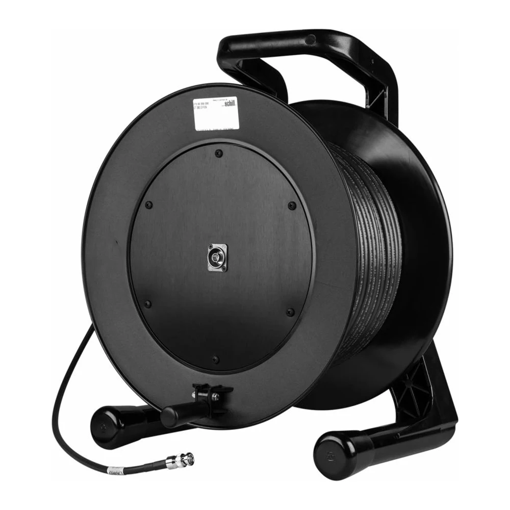Outdoor Automatic Rewind Electric Retractable Cable Reel Stand Drum