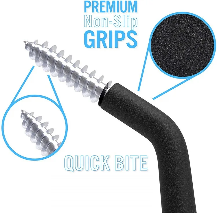 
Heavy Duty Bike Storage Hooks Set, 8 Pack 