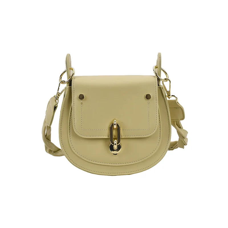 

Summer fashion ins style saddle bag women crossbody bags lady pu leather purse wholesale 2021, Customizable