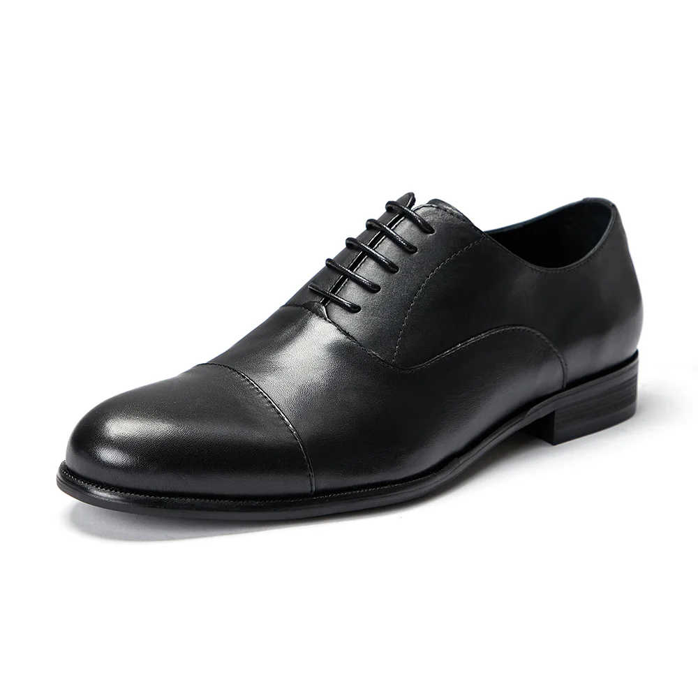 

Daily Wear Genuine Leather Wedding Shoes, Black