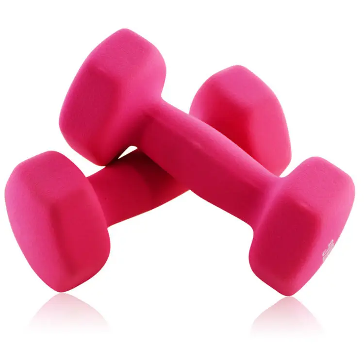 

Colorful woman use Dumbell/Kids Dumbbell set, Custom color