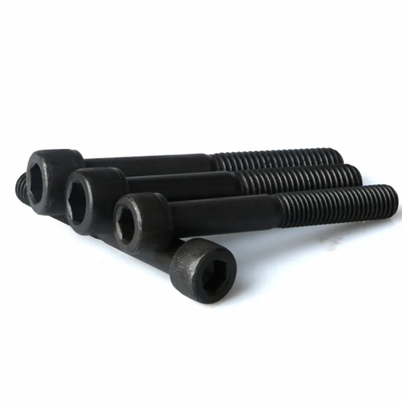 
din912 grade 12.9 m7 black oxide hex socket head cap screw 