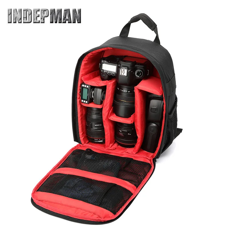 
Waterproof Shoulder Bag Men Camera Backpack 