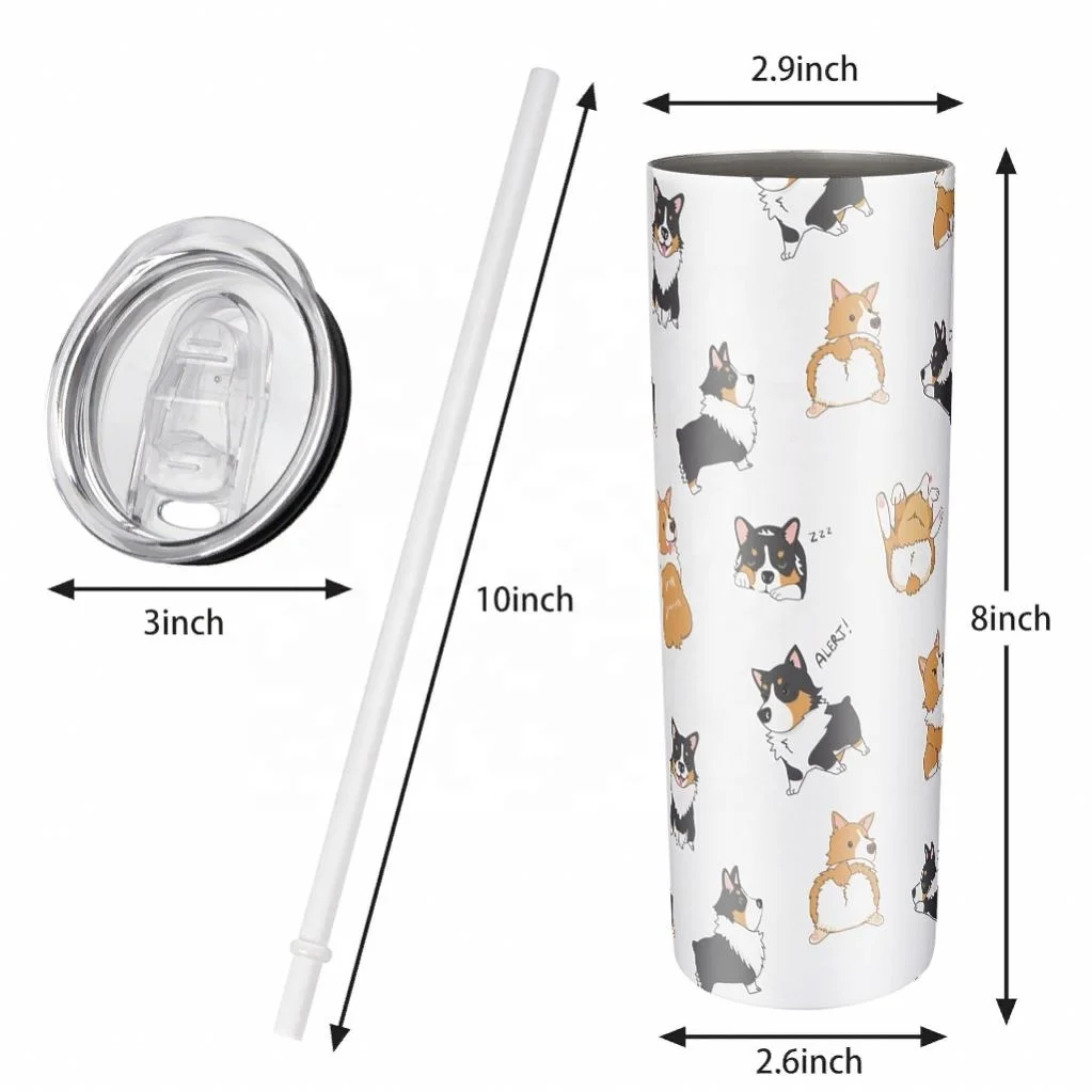 

Car Cup 2021 New Water Corgi Porcelain Cups