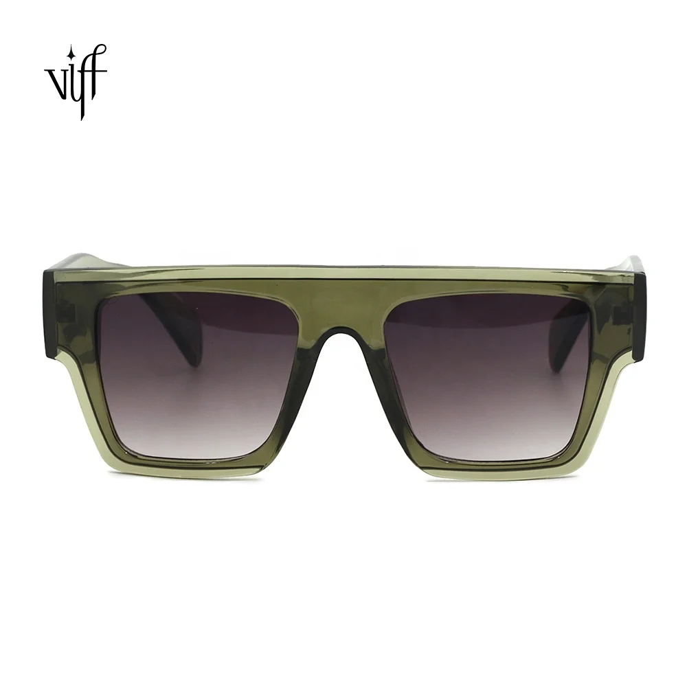 

VIFF HP18687 Newest Fashionable Ins Style Retro Thick Sun Shades Square Oversized Sunglasses Women 2021