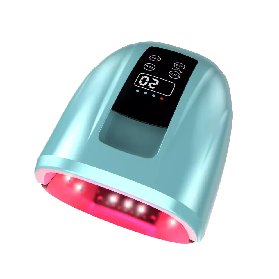 

new cordless rechargeable 15600 Mah Uv Led Nail Lamp Sun Uv Led Gel Dryer Nail Lamp For Salon Manicure