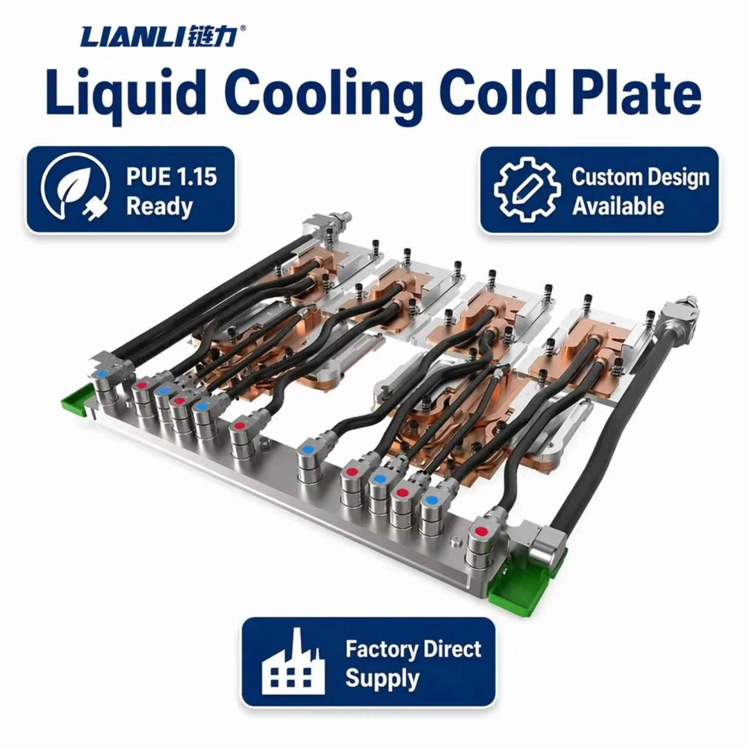 Lianli Liquid Cooling Plate, Copper, Aluminum, HPC - detail 10