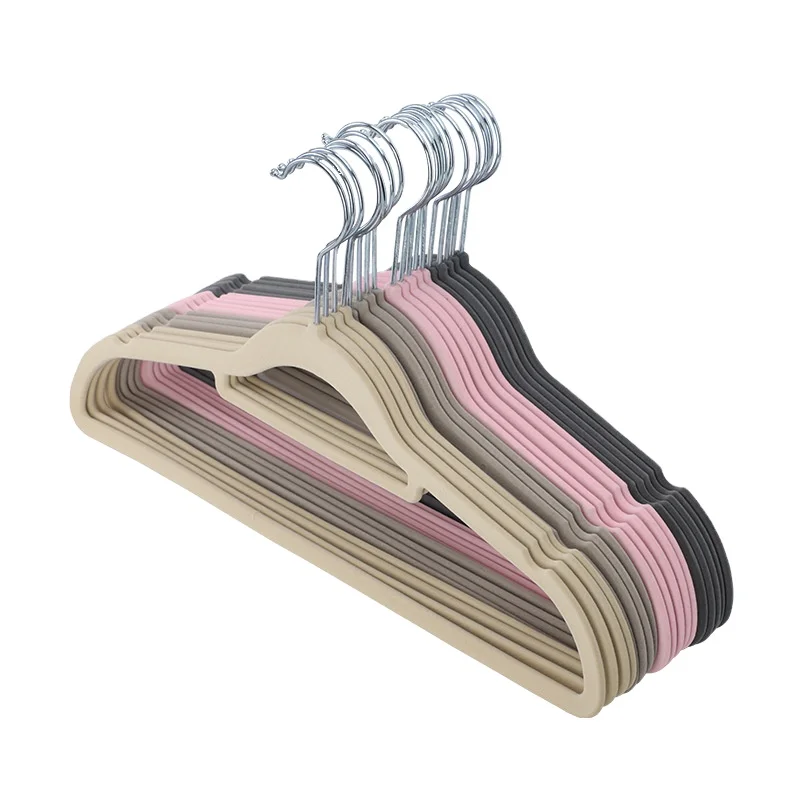 

HYB OEM arara Environmentally Friendly Colored Velvet Suit Hanger