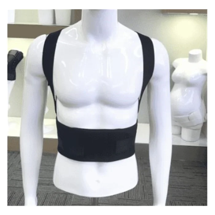 

Wholesale Price Easy To Wear Humpback Spine Back Support Posture Correction Belt, Black or customized