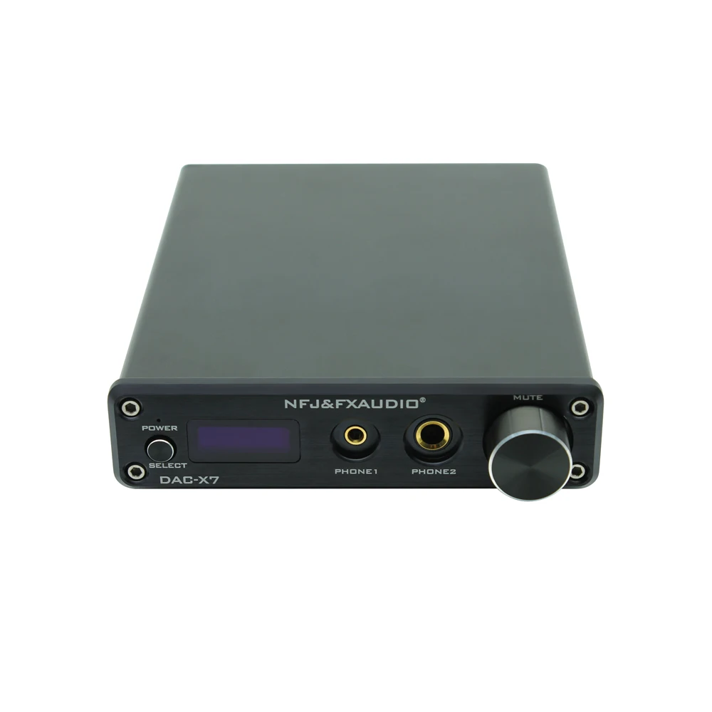 

FX-Audio DAC-X7 DSD USB DAC 32bit / 384kHz with headphone XMOS+CS8422+AK4490 + TPA6120