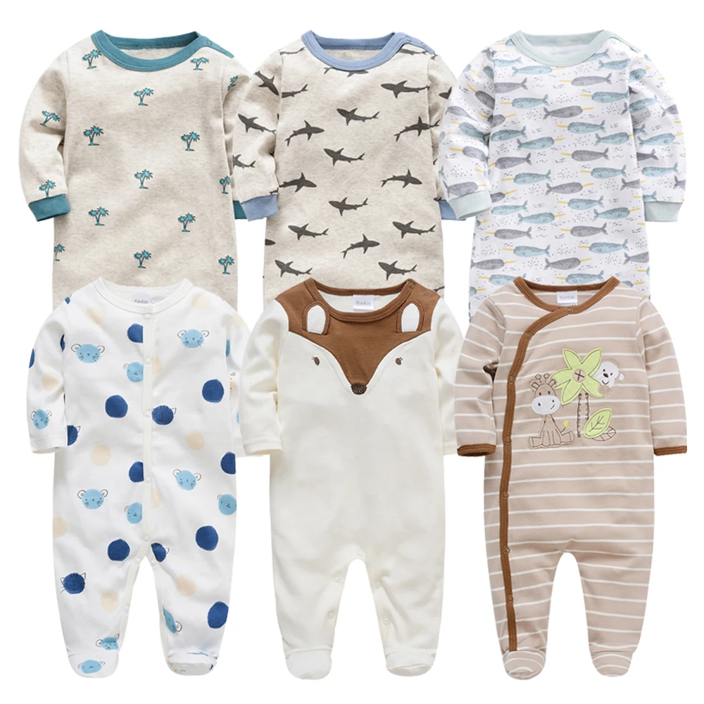 

Free sample Cotton Cute Cartoon Print baby clothes