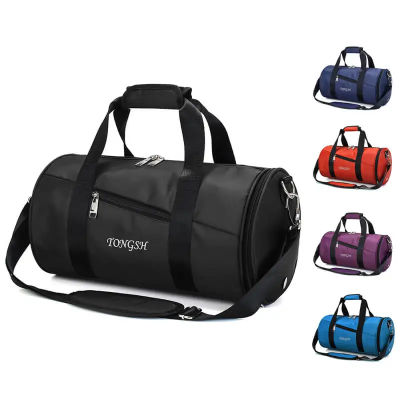 

YS-B029 Waterproof sports gym bags custom travel duffle bag with shoe compartment