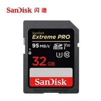 

SanDisk Extreme PRO High Speed sd card 32GB 64GB 128GB Memory Card 256GB U3 V30 Class10 SDXC SDHC for camera