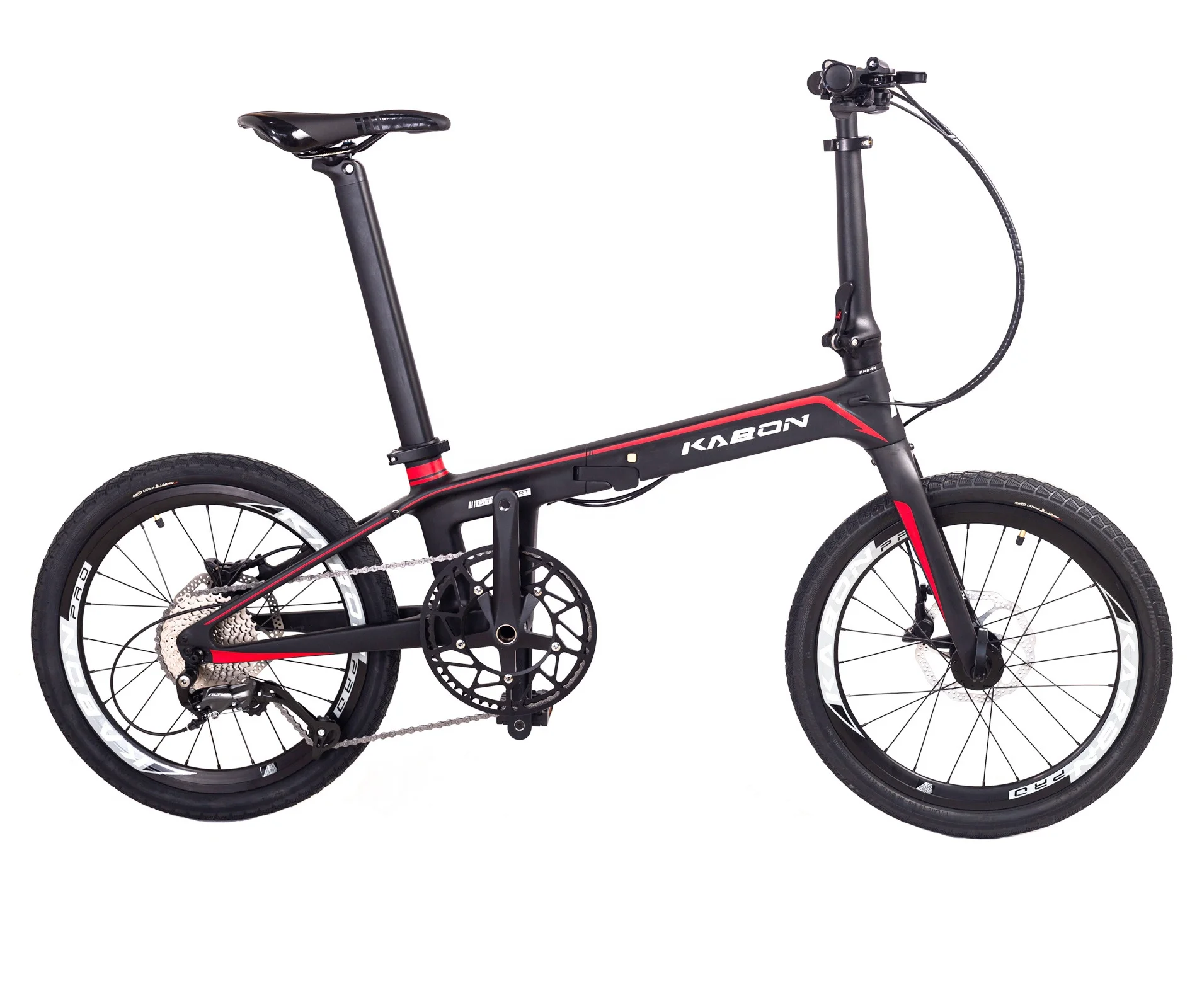 

Wholesale 2022 New Upgrade 20 inch folding bike light weight carbon fibre folding bike 9speed folding bike adult, Black red/black blue/black/chameleon