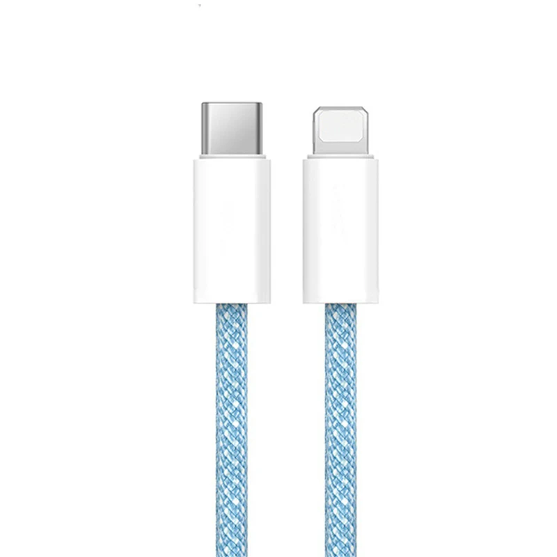 

2022 New 20W Nylon Fast Charging USB Micro Data Cable Quick PD Type-C Charger For iPhone Samsung Huawei Wholesale, Colorful