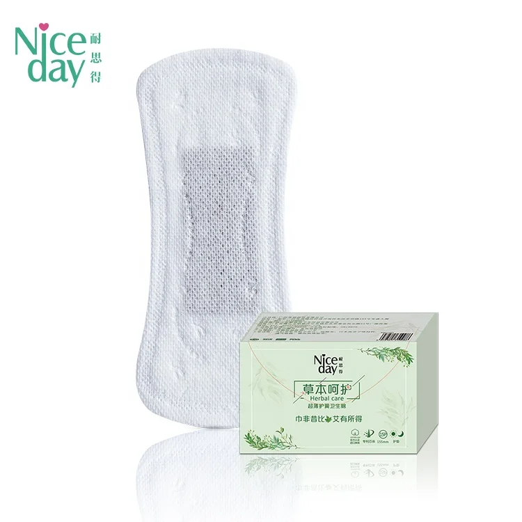 

Niceday Healthy daily organic panty liners odorless herbal panty liner