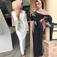 

Abaya Dubai Turkey Muslim Hijab Dress Kaftan Caftan Marocain Islamic Clothing For Women Ramadan Dresses Islam Robe Musulman