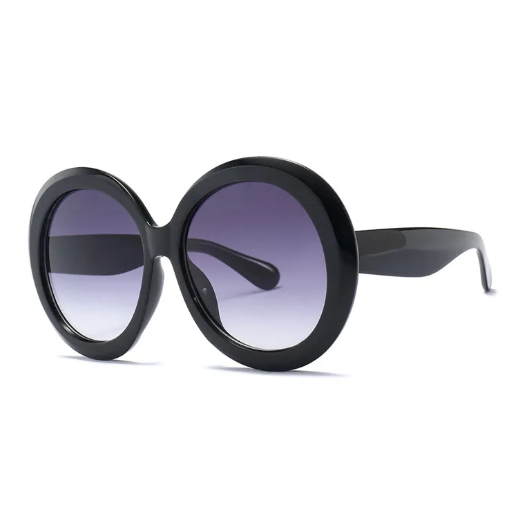 

Wholesale Fashion Candy Color 2021Sun glasses uv400 Trendy Women Big Oversized Round Frames Shades