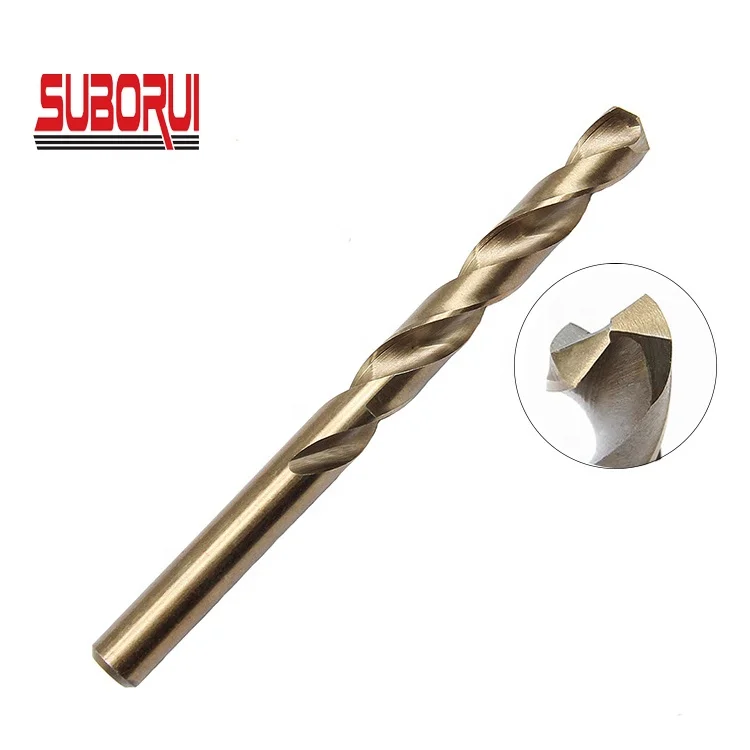 

DIN338 Fully Ground M35 Co5% Metal Cobalt Hss Twist Drill Bit For Metal Stainless Steel Drilling