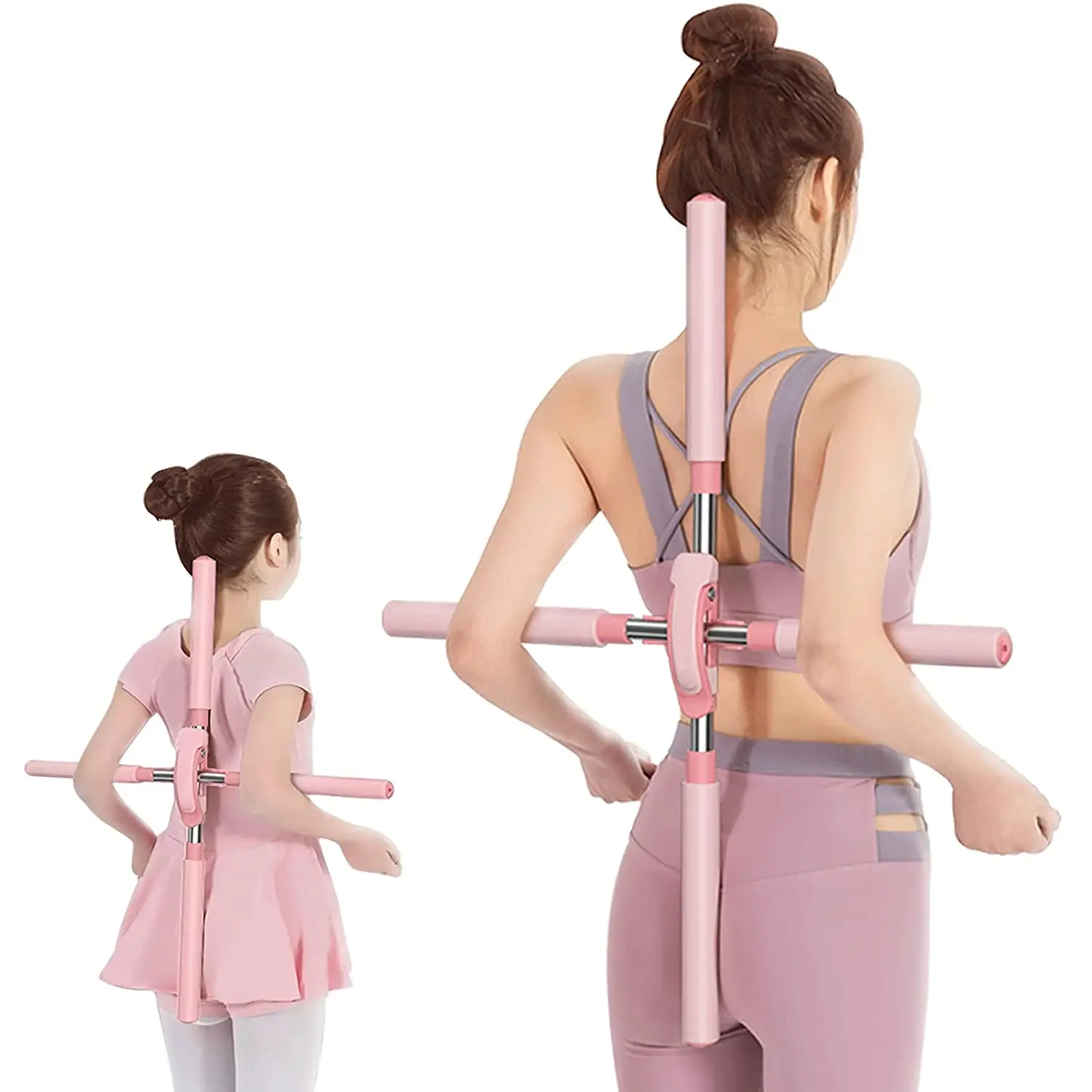 

Back Straightener Posture Corrector For Women Yoga Sticks Stretching Tool for Posture Humpback Correction Stretching Tool
