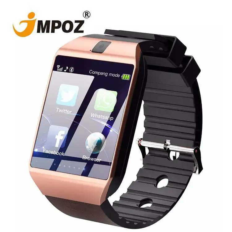 

JMPOZ Smartwatches With Clock Call Connect Watches Men Women 2G GSM SIM TF Card Camera For Android phone Smart Watch DZ09
