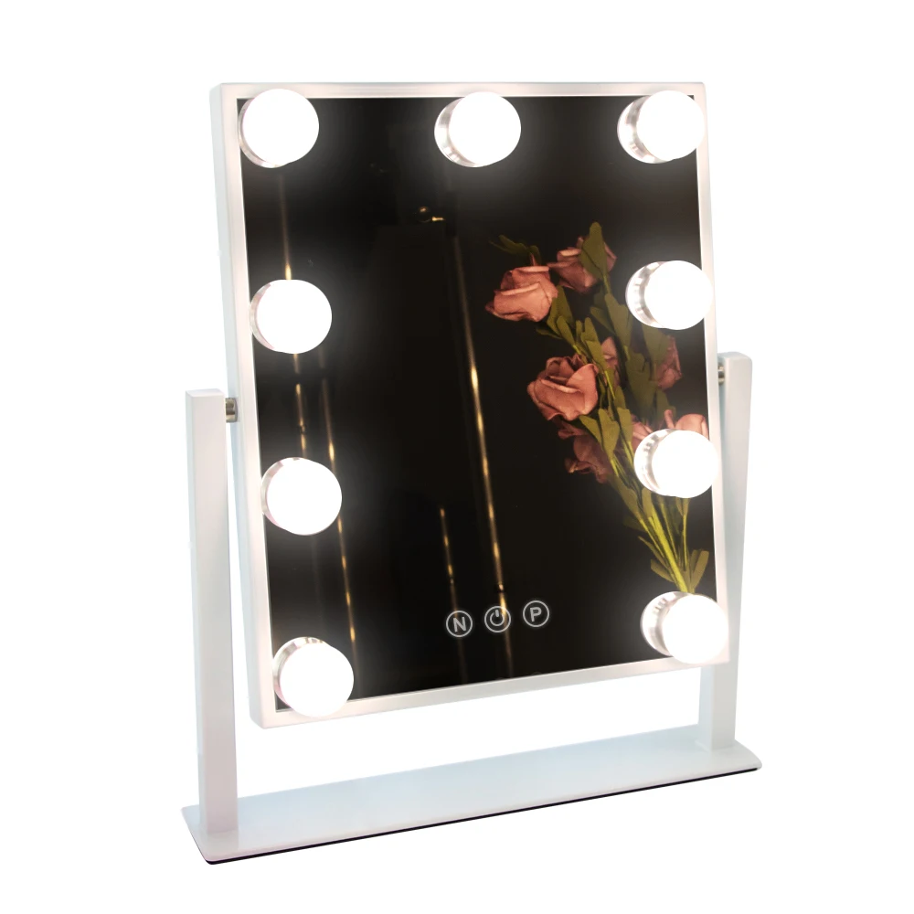 

Cmts Bright Beauty Vanity Hollywood Box With Led Makeup Mirror, Customized