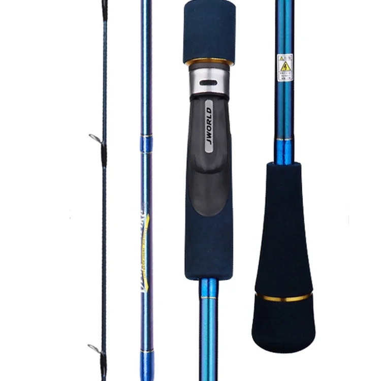 

Ready To Ship 1.5 Section Taray High Carbon Fuji Sic Top Guide Alconite Guides Fuji Parts Slow Pitch Jigging Rod Fishing Rod, Blue