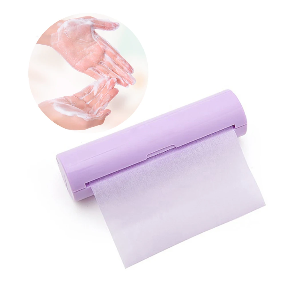 

Bulk Travel Party Meeting Women Man Kids Cleaning Hand Washing Small Foaming Soap Sheet Paper Soap Roll