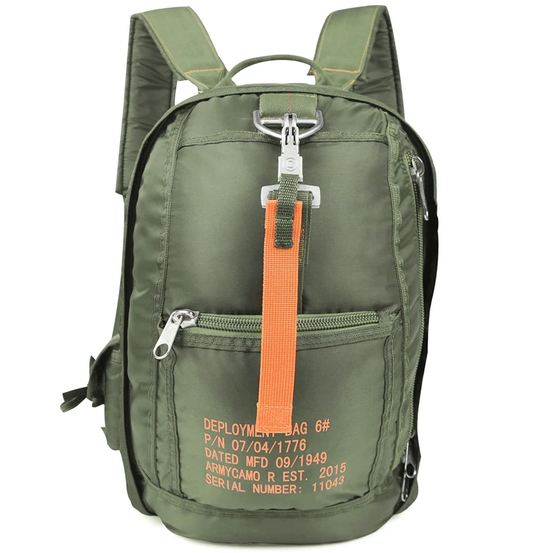 

High Quality costom Nylon Tactical Backpack, Green