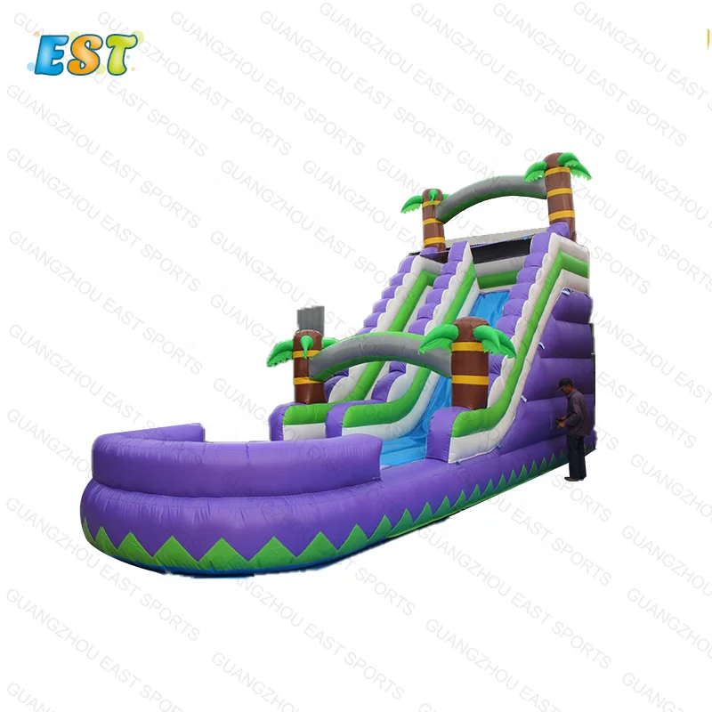 

Kids jumpers blow up outdoor volley ball water slide bouncy house with water slide, As the picture or customized