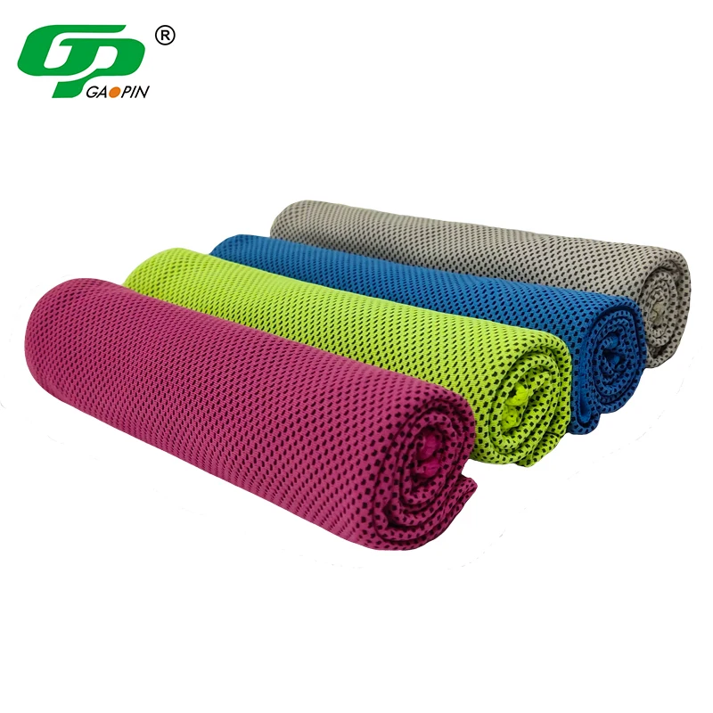 

Factory Custom Logo Outdoor Sports Soft Golf Towel Single Package Ice Cooling Feeling Golf Towel, All