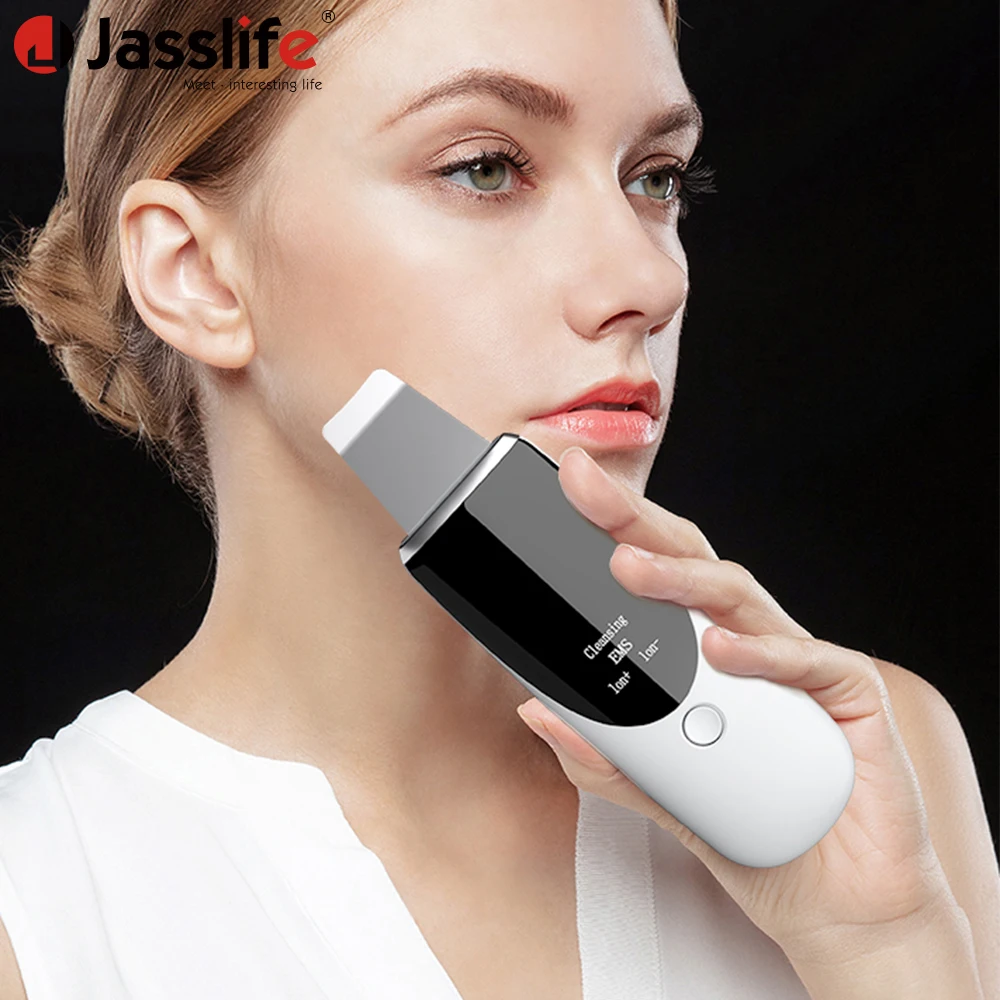 

Mini waterproof electric facial face lift peeling ultrasonic skin scrubber